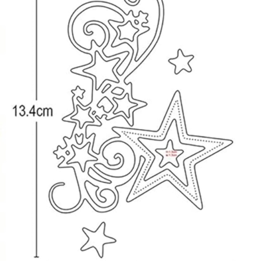 Star Cluster Die Cut - Picture 3 of 3